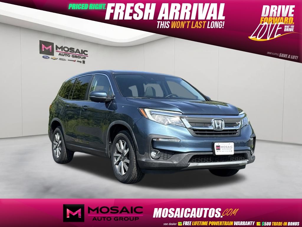 Blue 2019 Honda Pilot SUV / Crossover All-Wheel Drive 6-Speed Automatic