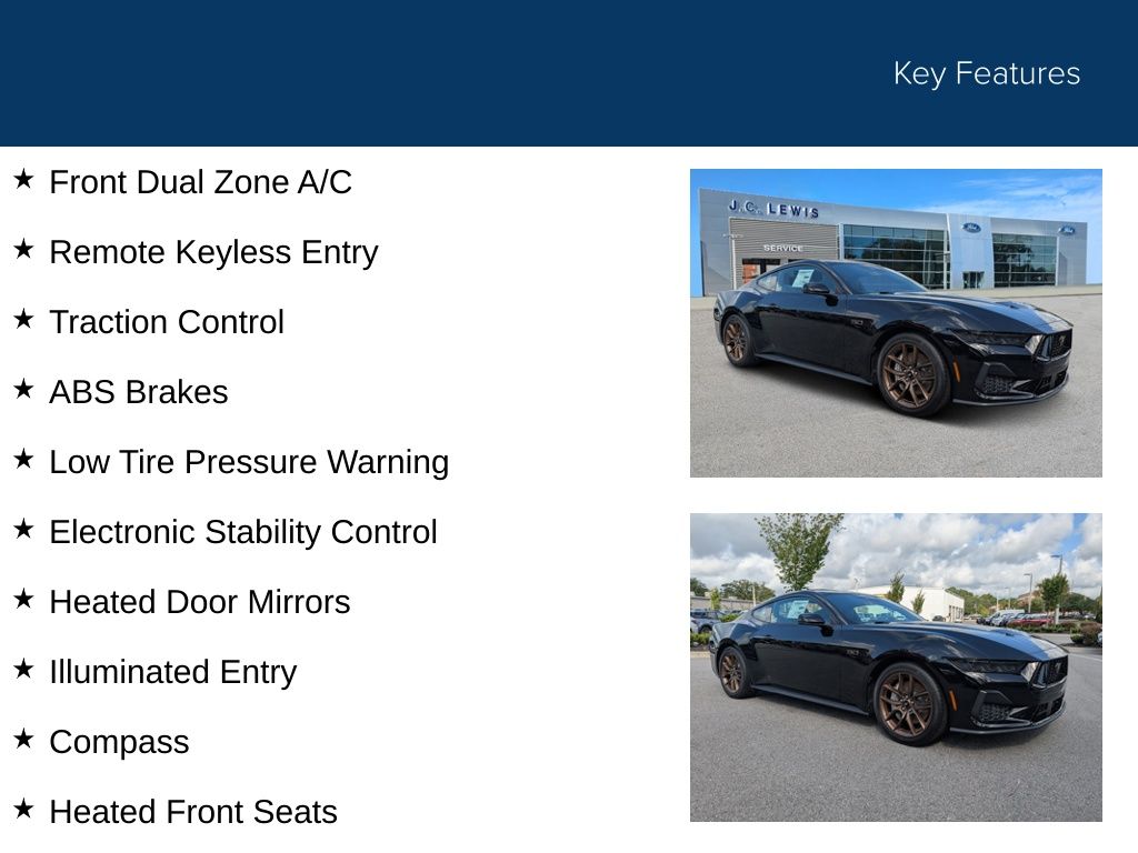 2025 Ford Mustang GT Premium Fastback
