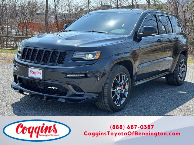 Brilliant Black Crystal Pearlcoat 2015 Jeep Grand Cherokee SRT 4WD SUV / Crossover Four-Wheel Drive Automatic