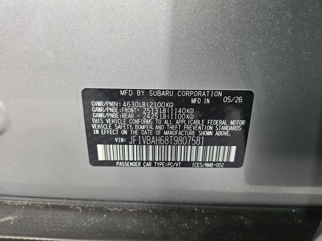 New 2026 Silver Subaru Premium image 29