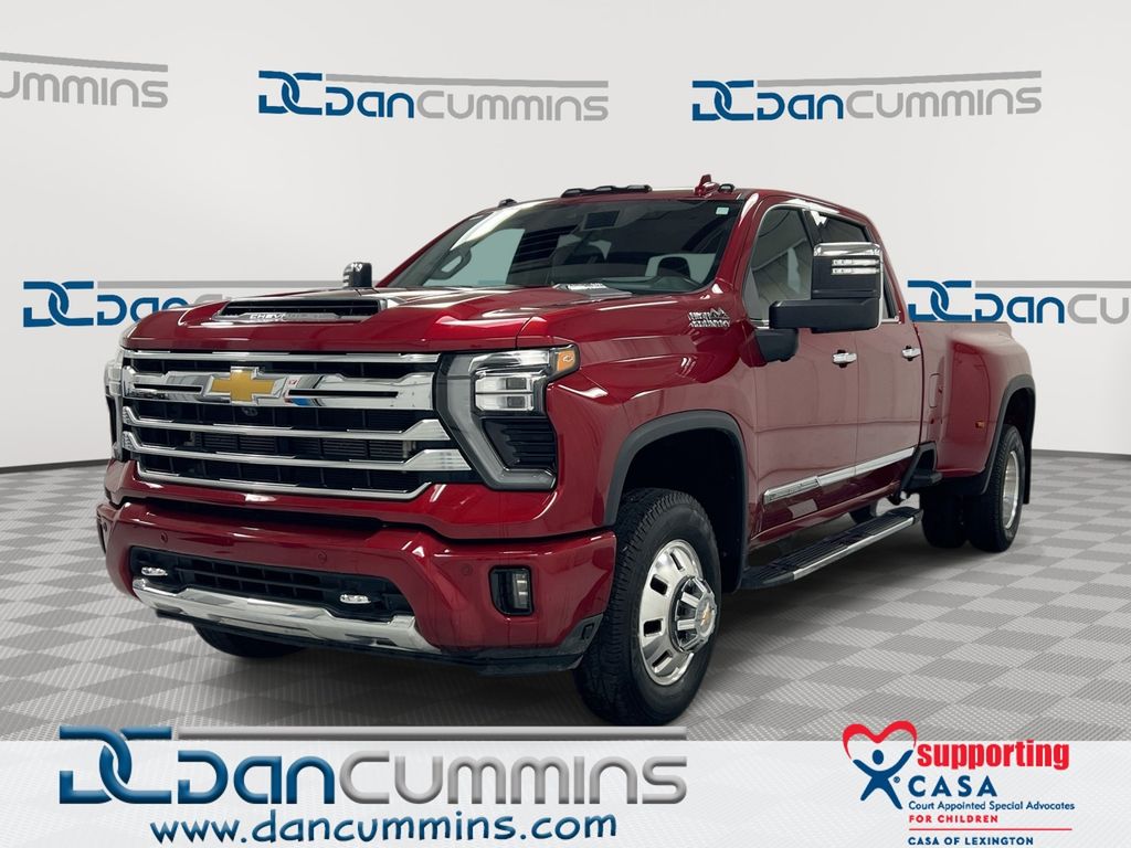 Radiant Red Tintcoat 2025 Chevrolet Silverado 3500HD Pickup Truck Four-Wheel Drive Automatic