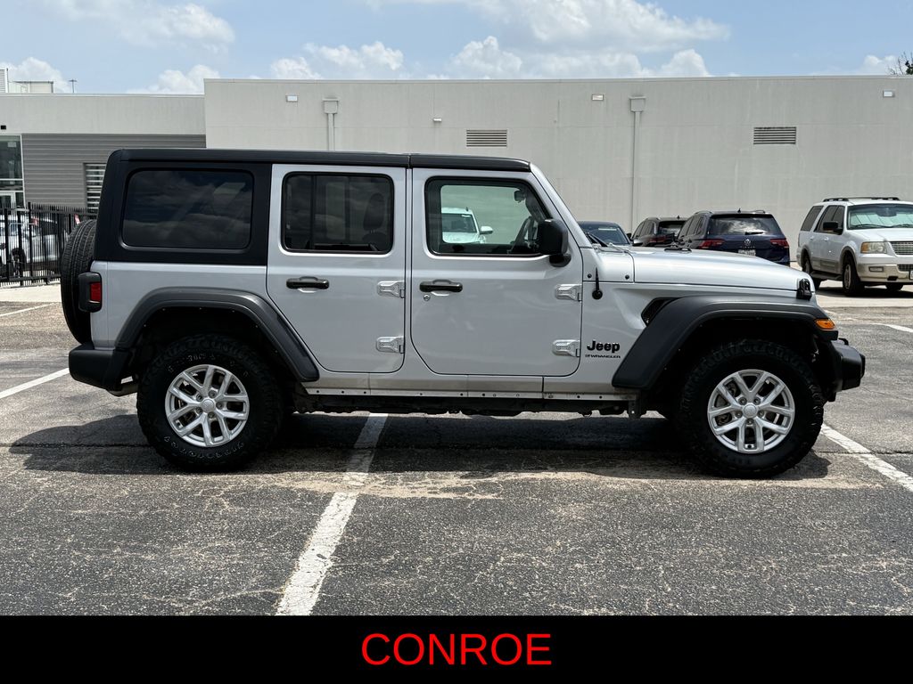 2023 Jeep Wrangler Sport S Silver at Bayway Cadillac of The Woodlands