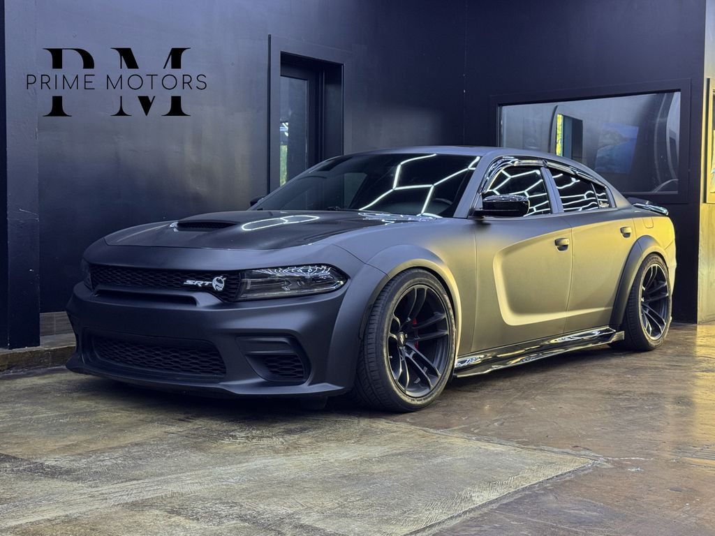 Pitch Black Clearcoat 2022 Dodge Charger Sedan Rear-Wheel Drive 8-Speed Automatic