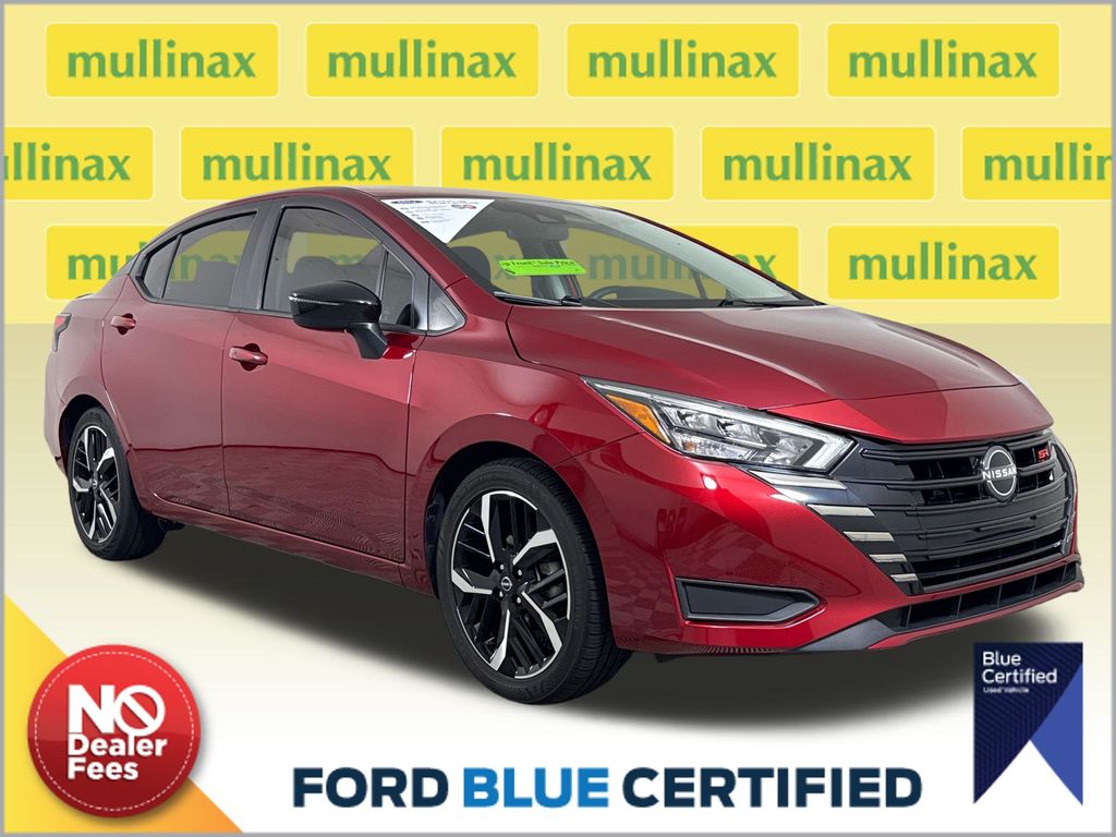Red (Scarlet Ember Tintcoat) 2023 Nissan Versa Sedan Front-Wheel Drive Continuously Variable Transmission