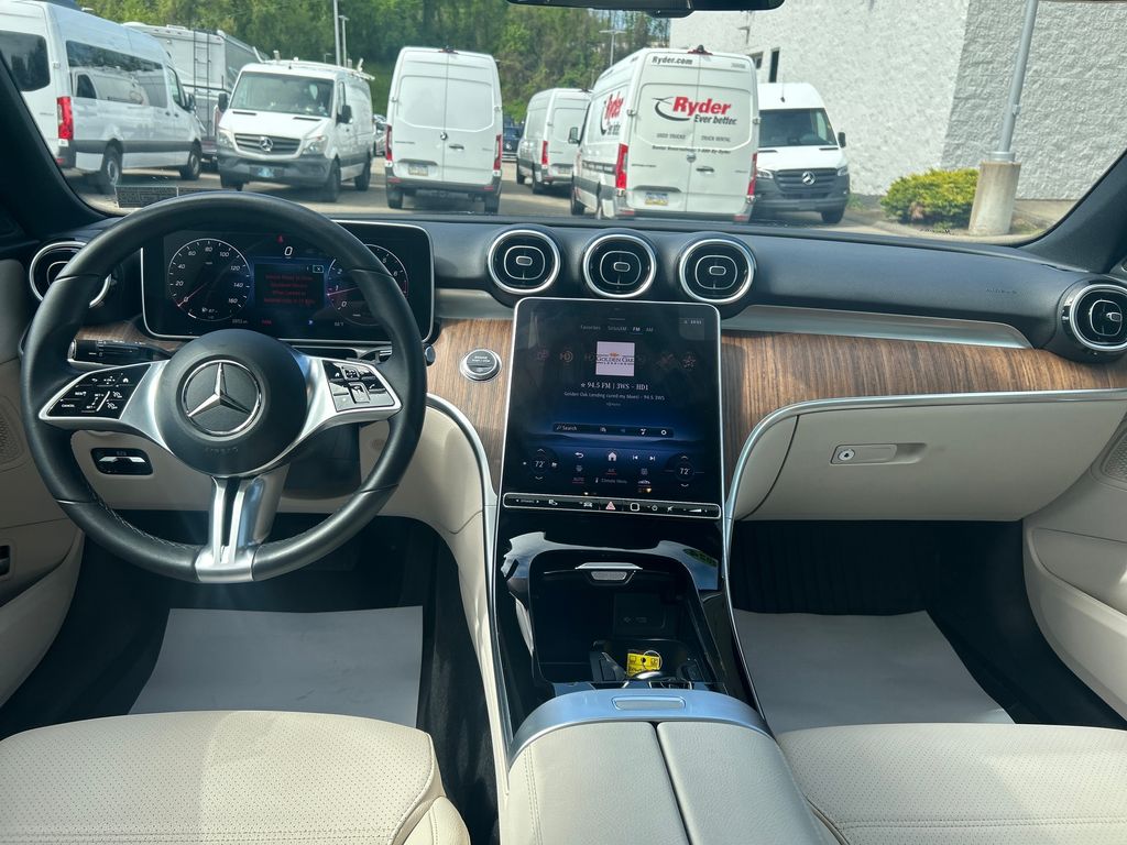 2024 Mercedes-Benz C-Class C 300 White at Audi Porsche Sewickley