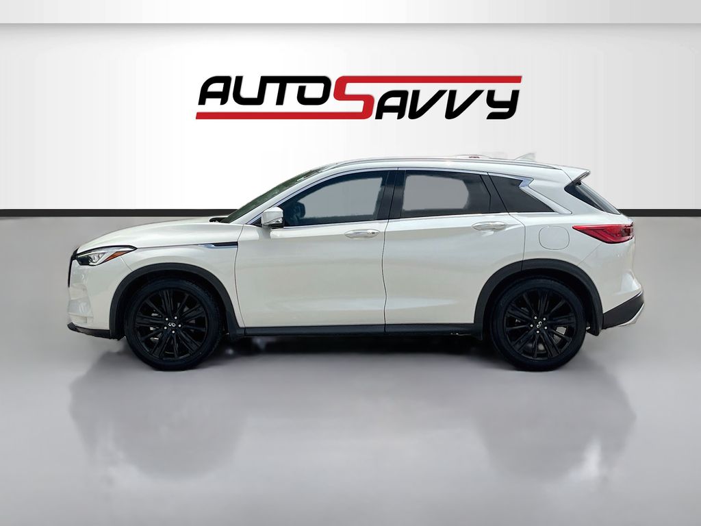 2021 INFINITI QX50 Sensory White at Toyota of Victoria