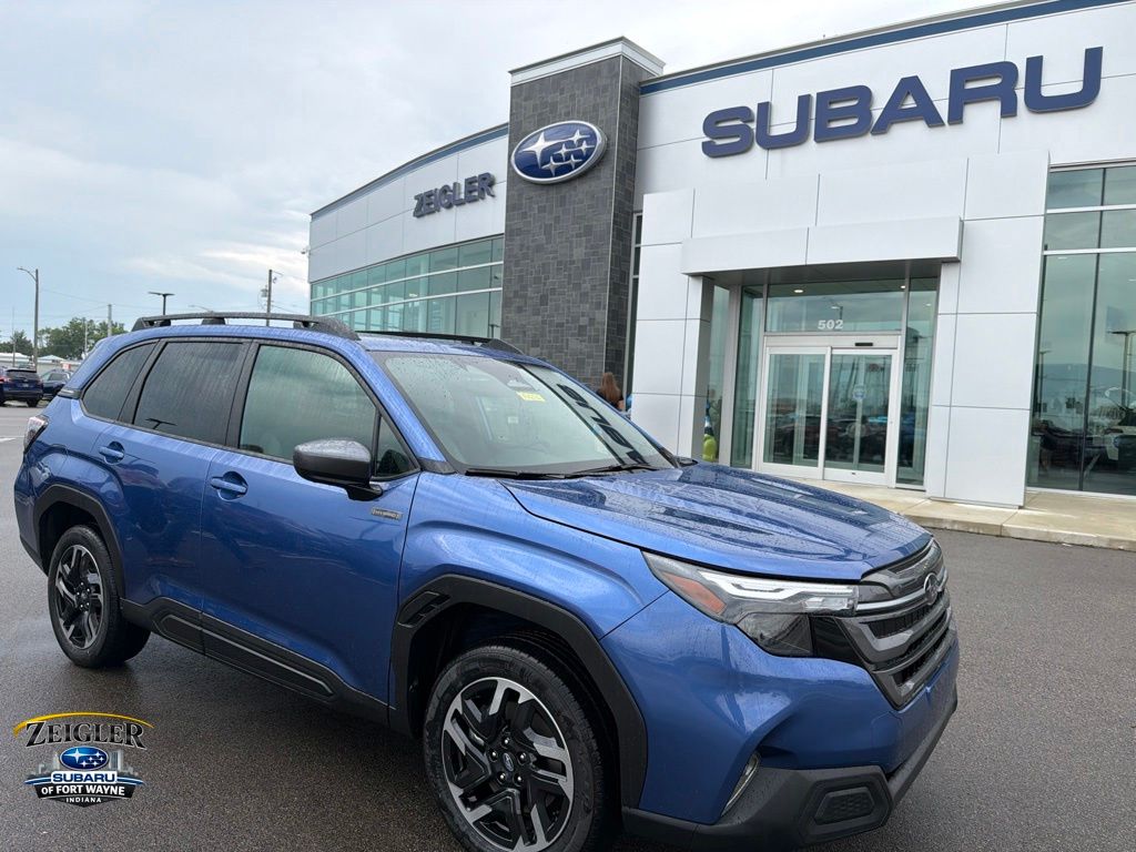 Daybreak Blue Pearl 2026 Subaru Forester Hybrid SUV / Crossover All-Wheel Drive Continuously Variable Transmission