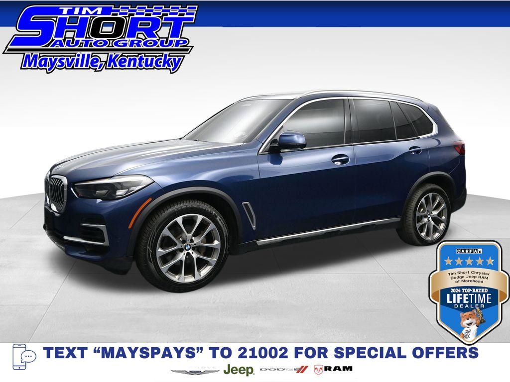 Phytonic Blue Metallic 2023 BMW X5 SUV / Crossover All-Wheel Drive 8-Speed Automatic