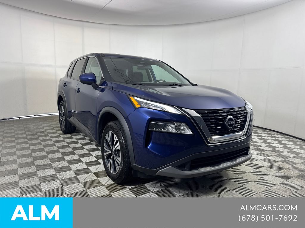 Used 2023 Blue Nissan SV image 3