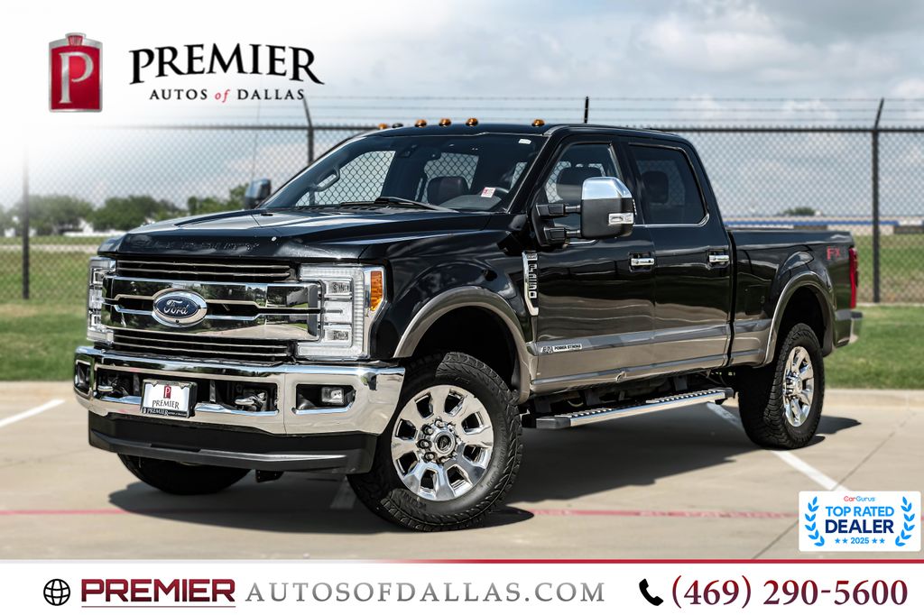 Shadow Black 2018 Ford F-250 Super Duty King Ranch Crew Cab 4WD Pickup Truck Four-Wheel Drive 6-Speed Automatic