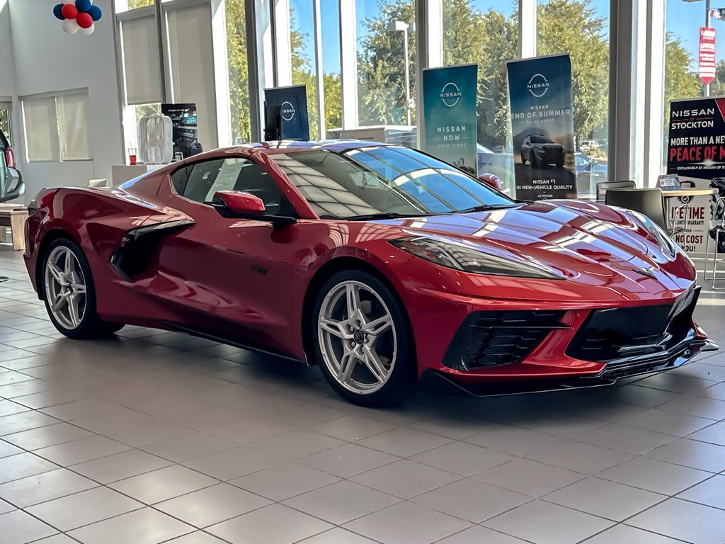 Red Mist Metallic Tintcoat 2023 Chevrolet Corvette Coupe Rear-Wheel Drive 8-Speed Dual Clutch