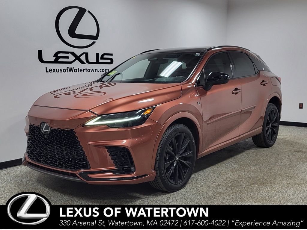 Red (Copper Crest) 2023 Lexus RX Hybrid 500h F Sport Performance 3 AWD SUV / Crossover 6-Speed Automatic