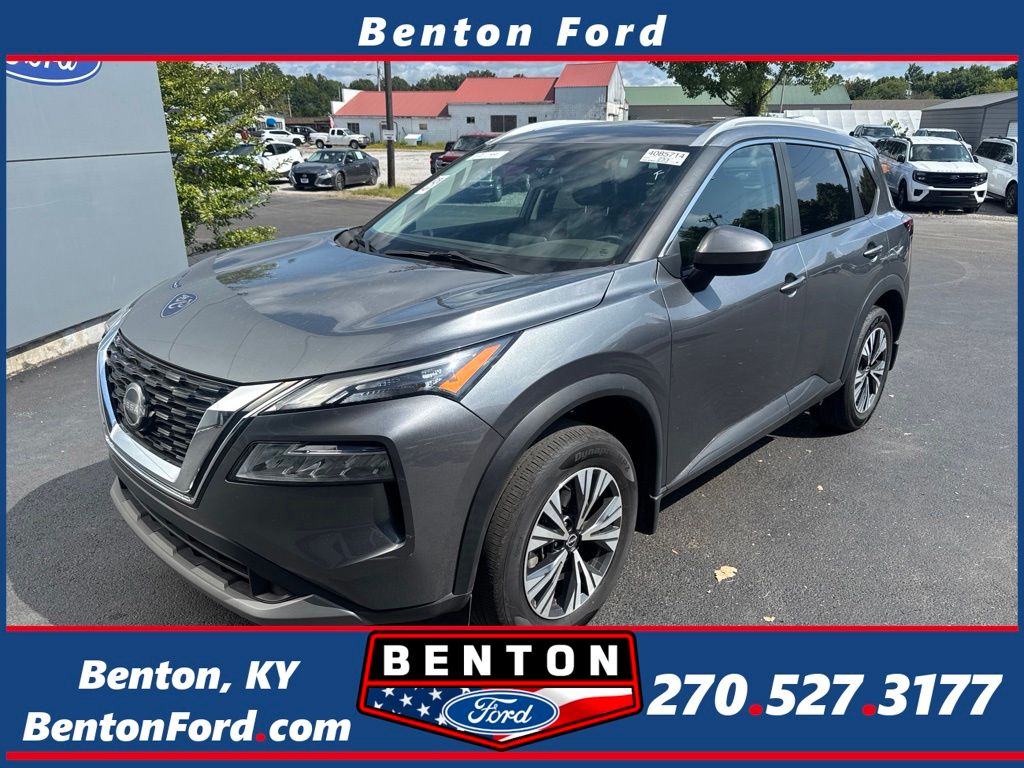 Gray (Gun Metallic) 2023 Nissan Rogue SUV / Crossover All-Wheel Drive Continuously Variable Transmission