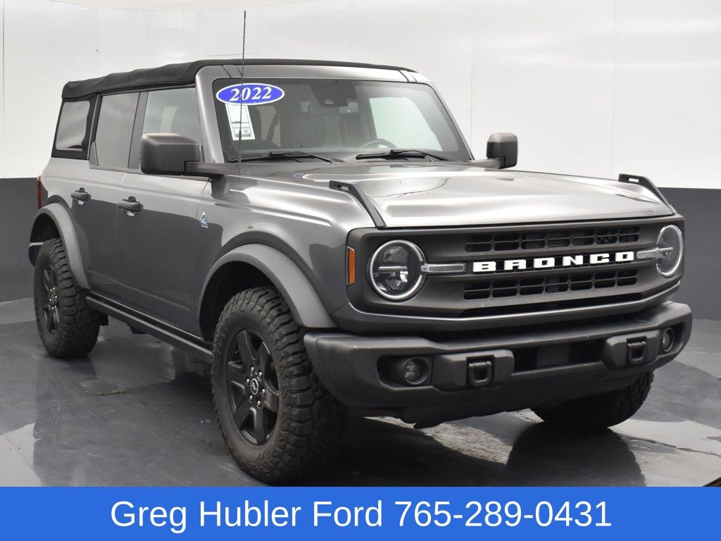 Gray Metallic 2022 Ford Bronco SUV / Crossover Four-Wheel Drive Automatic