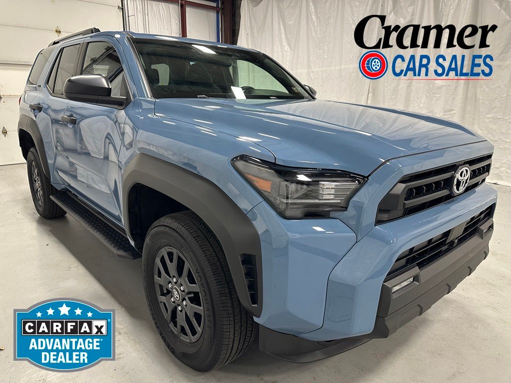 Heritage Blue 2025 Toyota 4Runner SUV / Crossover Four-Wheel Drive 8-Speed Automatic