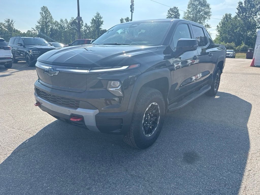 Black 2026 Chevrolet Silverado EV Pickup Truck All-Wheel Drive 1-Speed Automatic