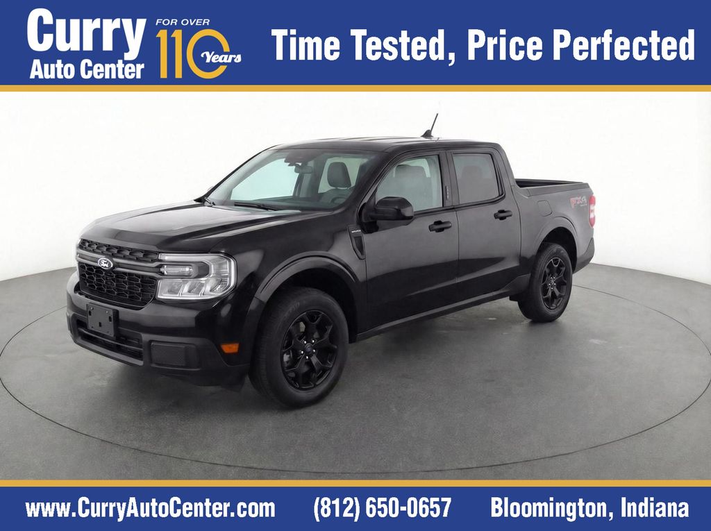 Shadow Black 2024 Ford Maverick XLT SuperCrew AWD Pickup Truck All-Wheel Drive 8-Speed Automatic