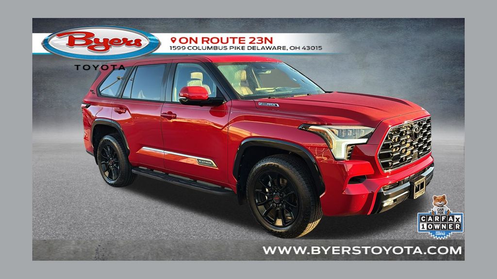 2025 Toyota Sequoia Platinum 4WD