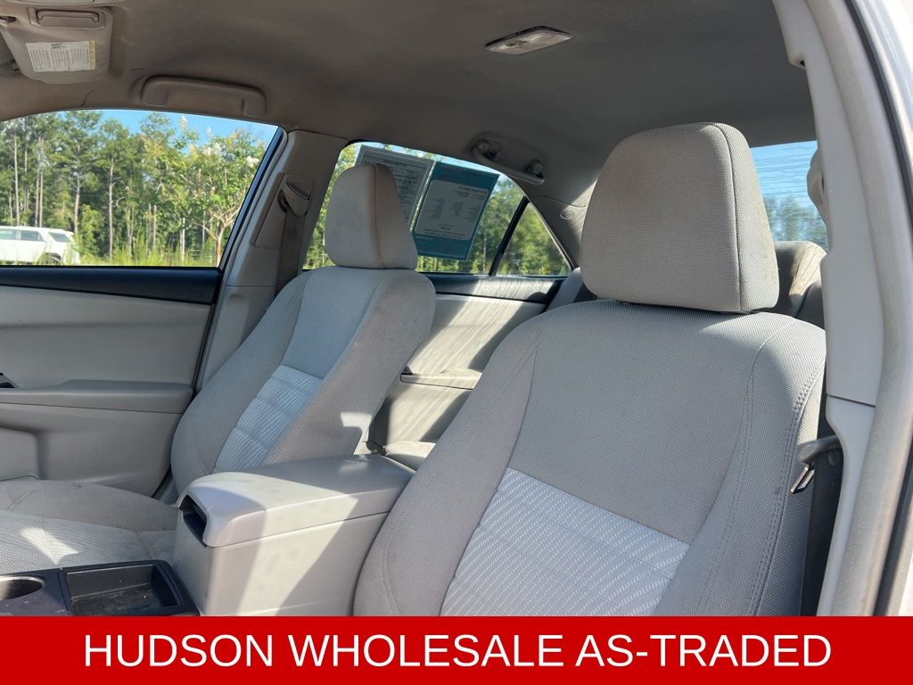 2015 White Toyota Camry LE FWD Sedan