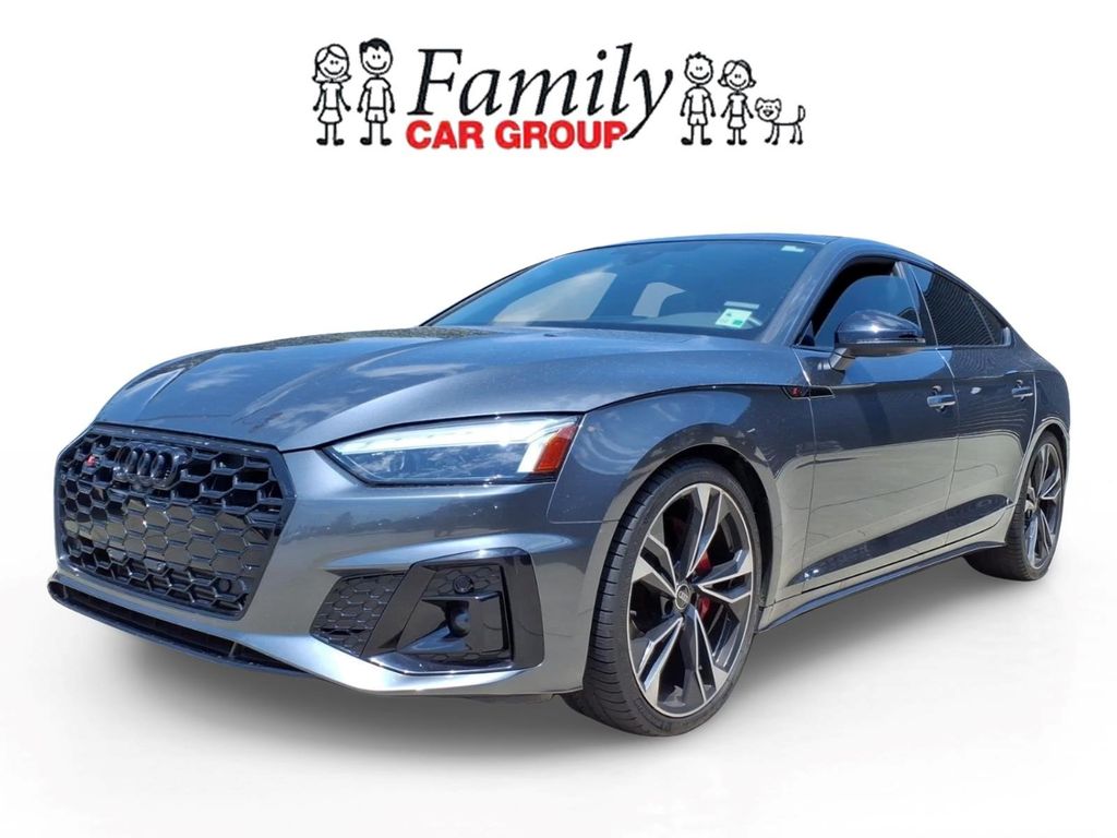Daytona Gray Pearl Effect 2024 Audi S5 Sportback Sedan All-Wheel Drive 8-Speed Automatic