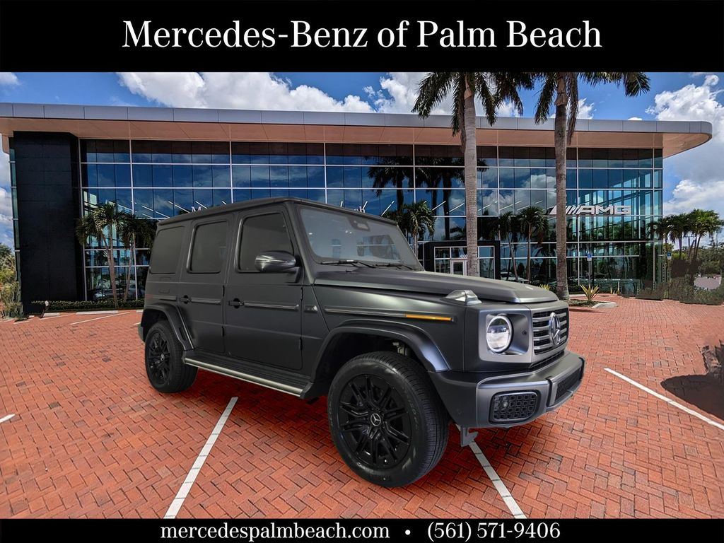 Night Black Magno 2025 Mercedes-Benz G-Class SUV / Crossover All-Wheel Drive 2-Speed Automatic