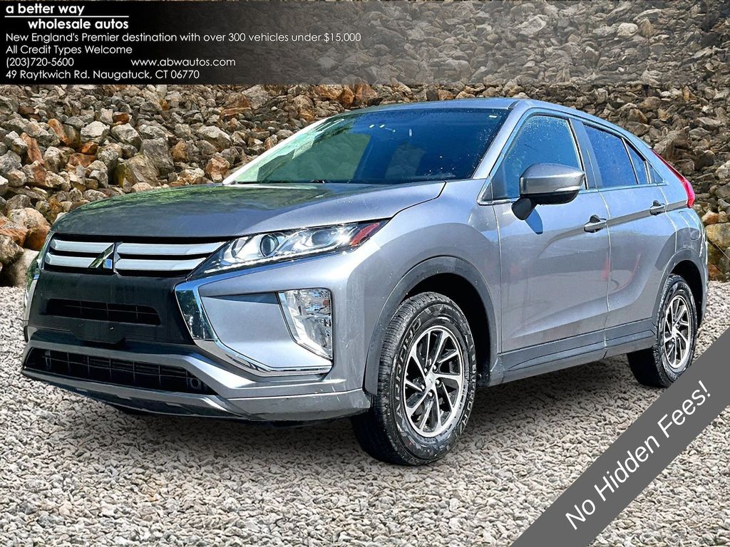 Gray 2020 Mitsubishi Eclipse Cross SUV / Crossover Front-Wheel Drive Continuously Variable Transmission