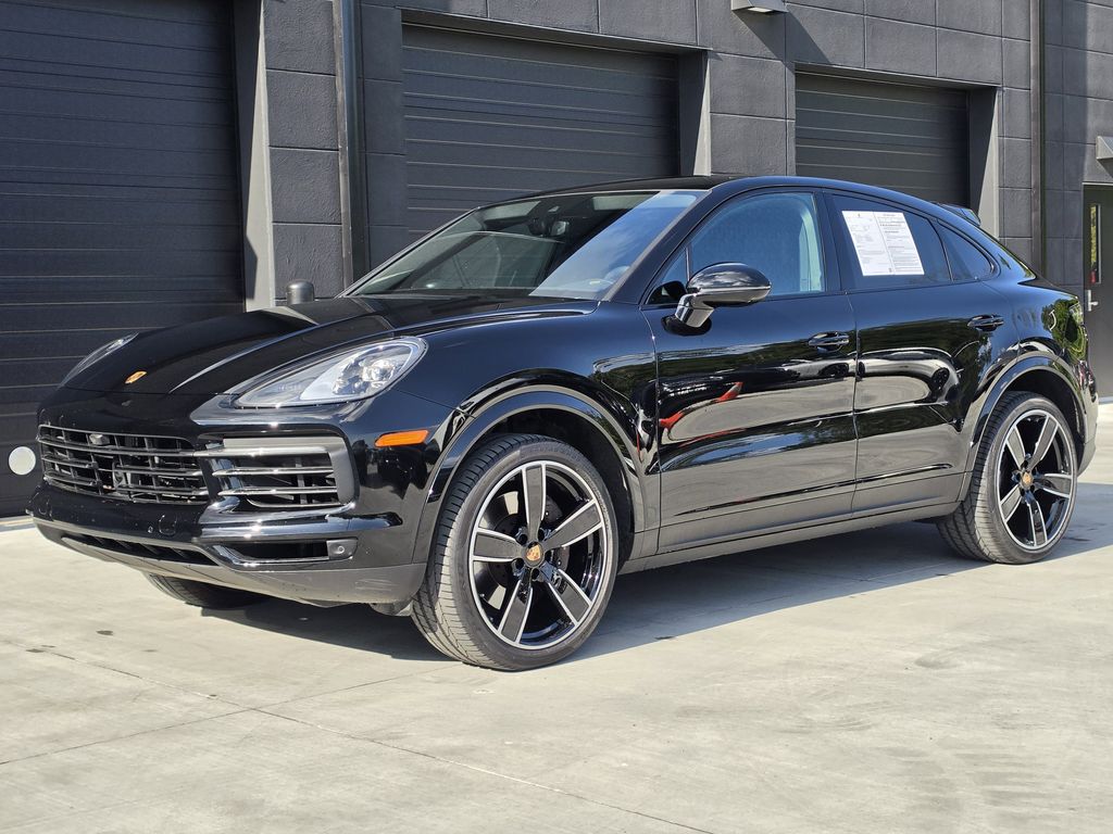 Black 2023 Porsche Cayenne Coupe 8-Speed Automatic