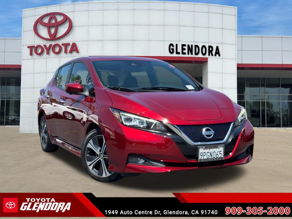 Used 2022 Nissan LEAF SV with VIN 1N4AZ1CV3NC563207 for sale in Glendora, CA
