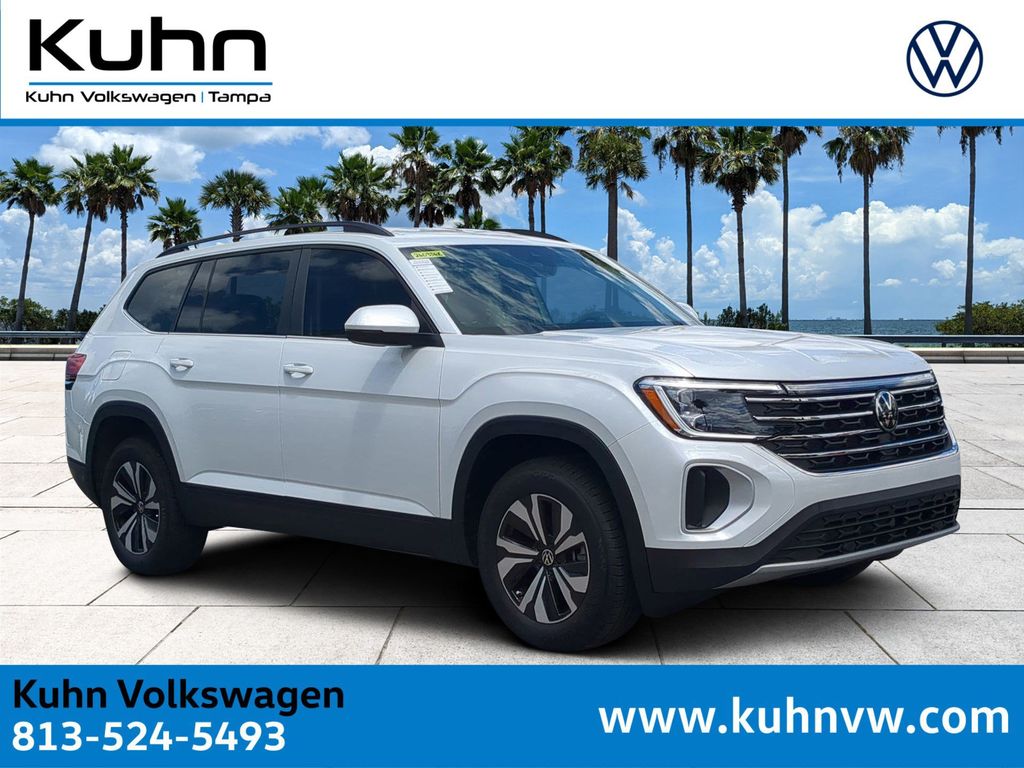 Opal White Pearl 2026 Volkswagen Atlas SE FWD SUV / Crossover Front-Wheel Drive 8-Speed Automatic