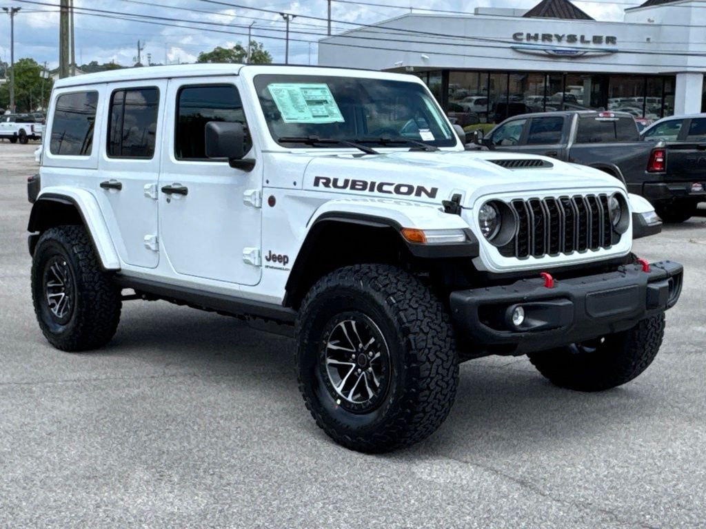 Bright White Clearcoat 2026 Jeep Wrangler SUV / Crossover Four-Wheel Drive 6-Speed Manual