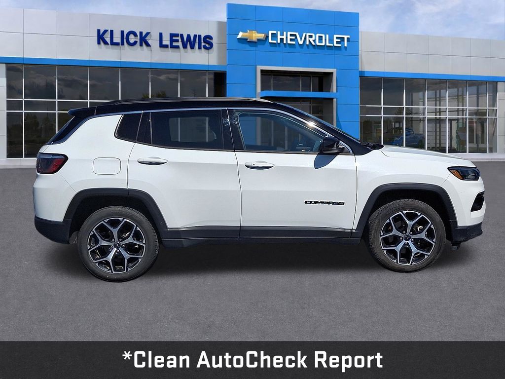 2025 Jeep Compass Limited White at Bob Ruth Ford
