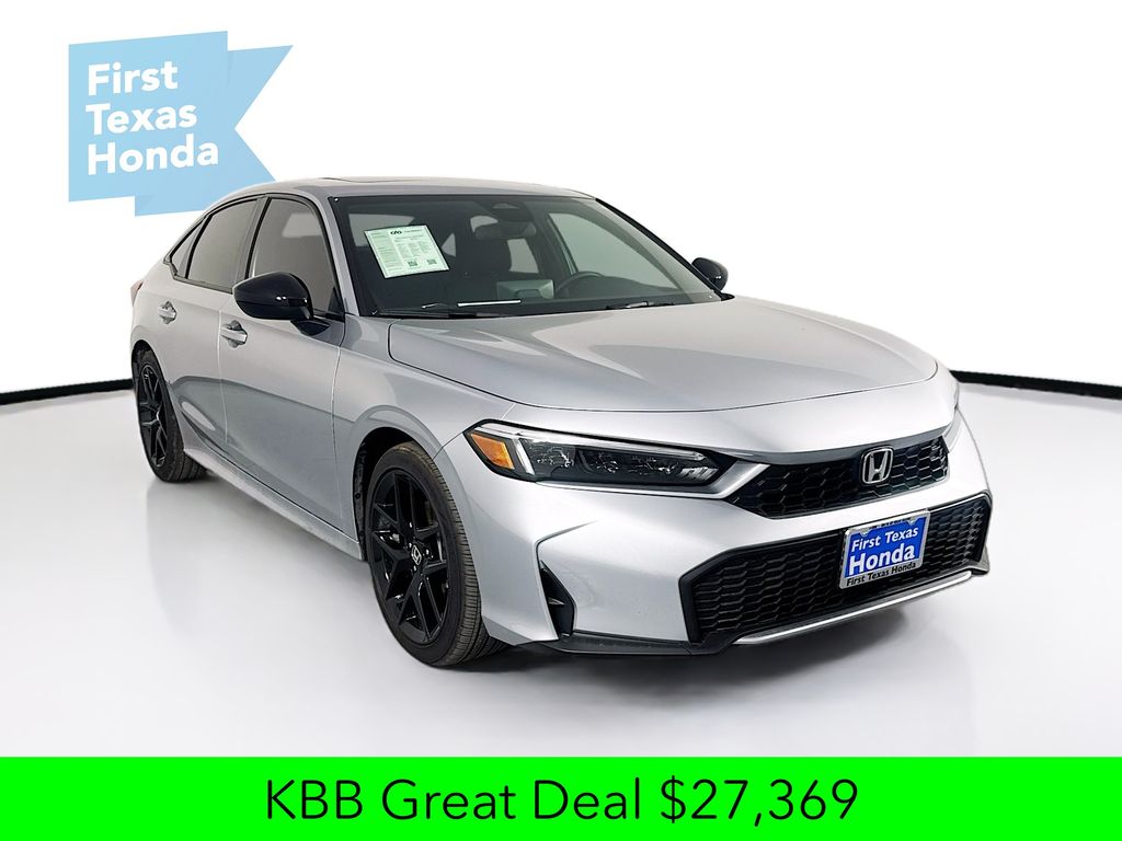 Used Car 2025 Honda Civic Hybrid  Sport For Sale Under $30,000 In Austin, Texas