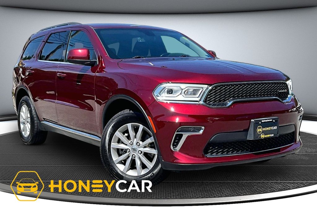 Octane Red Pearlcoat 2021 Dodge Durango SUV / Crossover All-Wheel Drive 8-Speed Automatic