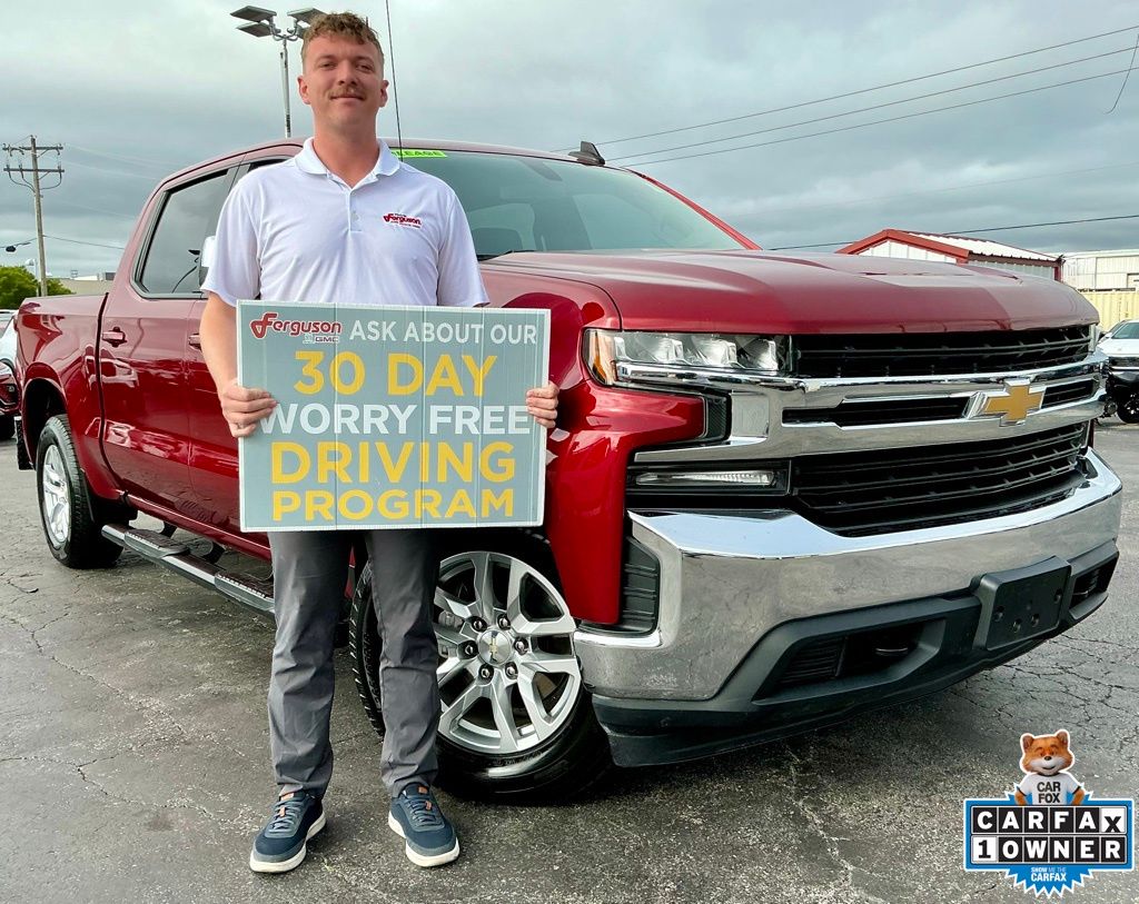 Red Tintcoat 2019 Chevrolet Silverado 1500 LT Crew Cab 4WD Pickup Truck Four-Wheel Drive 8-Speed Automatic