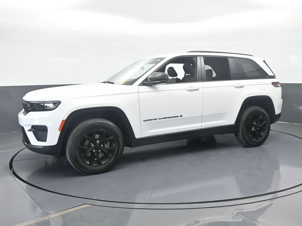 Used 2024 Bright White Clearcoat Jeep Altitude X image 2