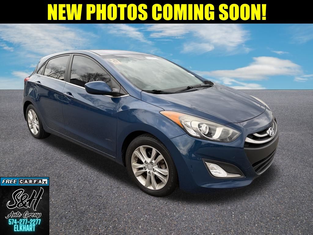Windy Sea Blue 2014 Hyundai Elantra GT FWD Hatchback Front-Wheel Drive 6-Speed Automatic Overdrive