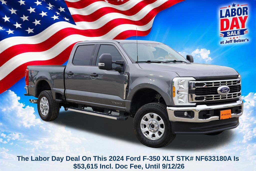 Carbonized Gray Metallic 2024 Ford F-350 Super Duty Pickup Truck Four-Wheel Drive Automatic