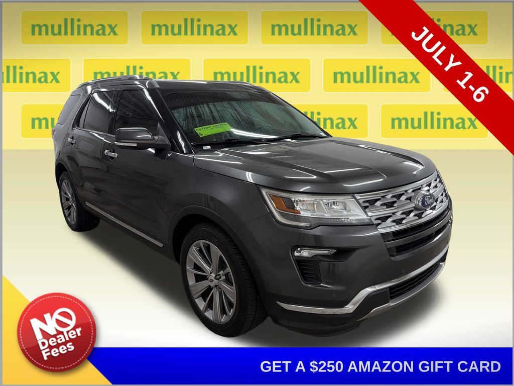 Gray (Magnetic Metallic) 2018 Ford Explorer SUV / Crossover Front-Wheel Drive 6-Speed Automatic