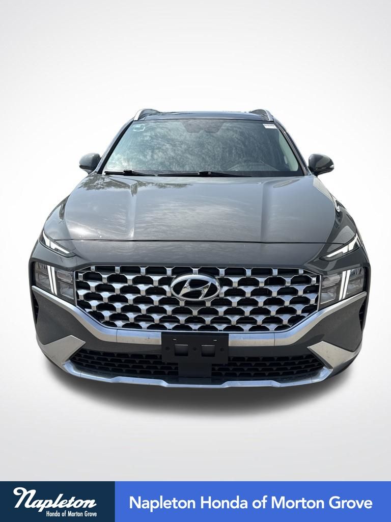 Hampton Gray 2021 Hyundai Santa Fe SUV / Crossover All-Wheel Drive 8-Speed Automatic