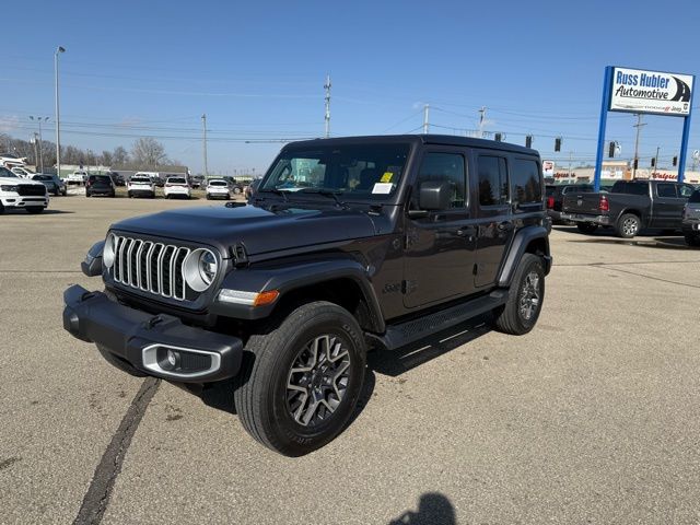 Gray (granite crystal metallic clearcoat) 2026 Jeep Wrangler Sahara 4-Door 4WD SUV / Crossover Four-Wheel Drive 8-Speed Automatic