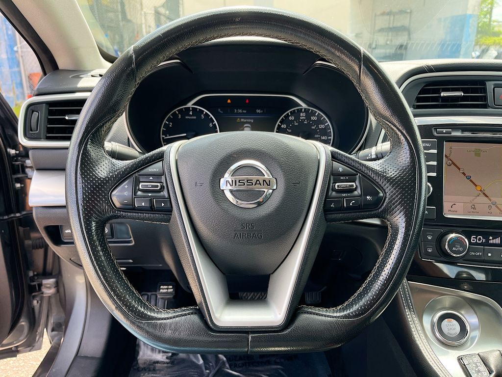 2019 Nissan Maxima 3.5 SL Gray at Central Houston Nissan