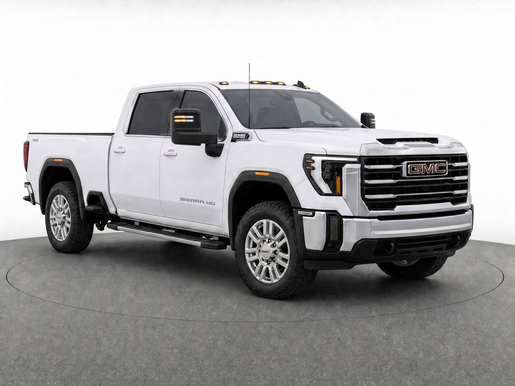 Summit White 2024 GMC Sierra 2500HD Pickup Truck Four-Wheel Drive Automatic