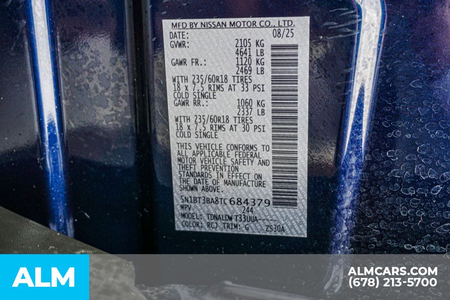 Used 2026 Blue Nissan SV image 56