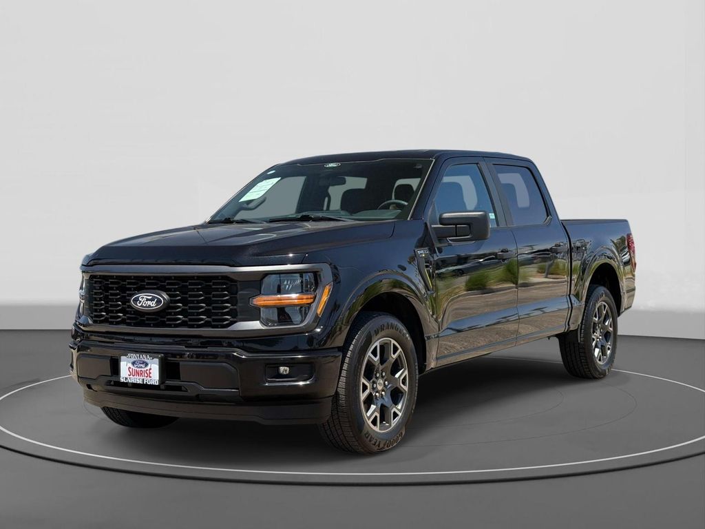 Black Metallic 2024 Ford F-150 Pickup Truck 4X2 Automatic