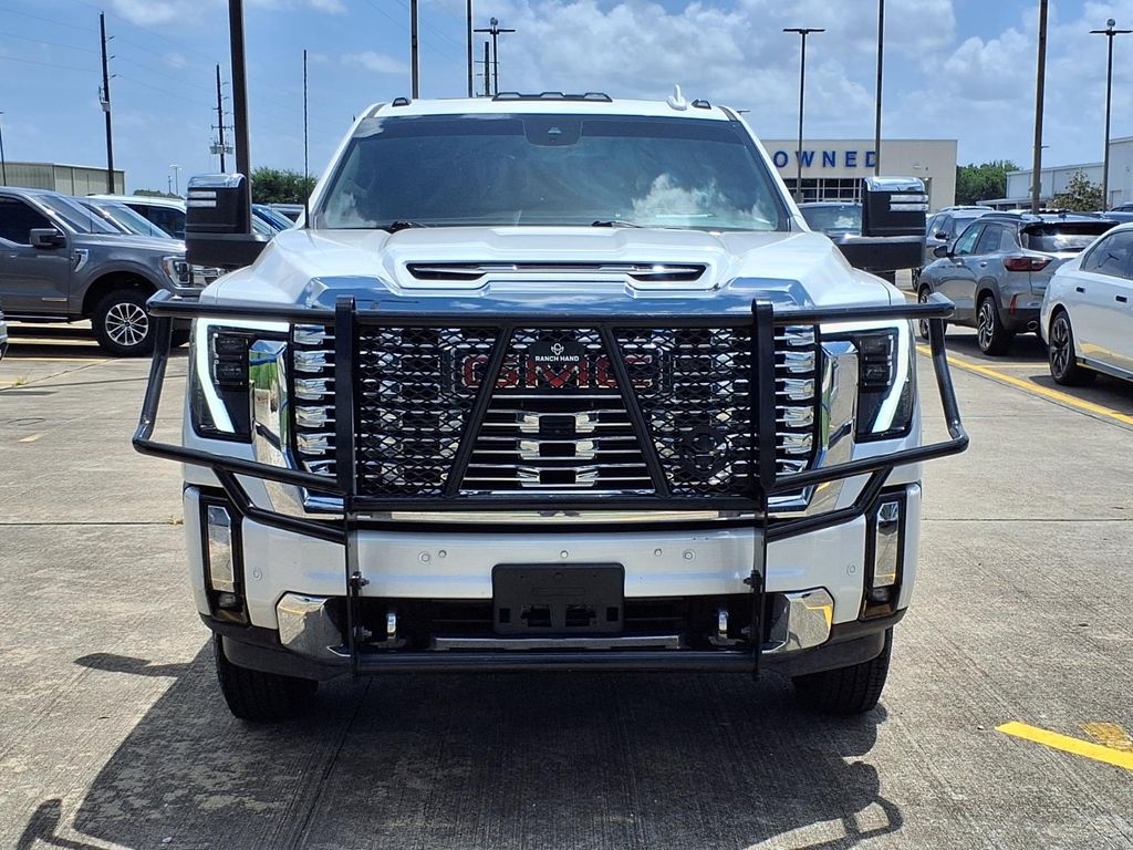2024 GMC Sierra 3500HD Denali White at DeMontrond Auto Country