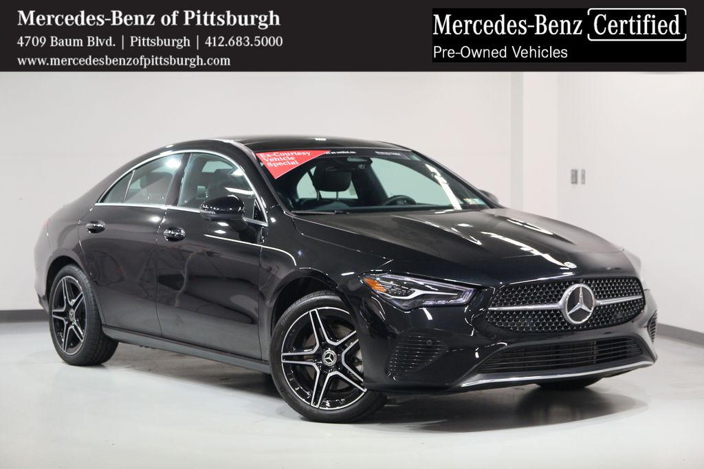 Black 2026 Mercedes-Benz CLA Coupe All-Wheel Drive 8-Speed Dual Clutch