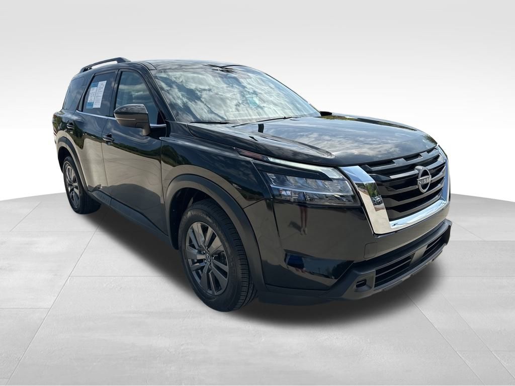 2022 Super Black Nissan Pathfinder SV 4X4 SUV