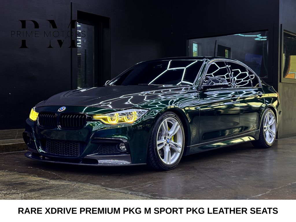 Mineral Gray Metallic 2018 BMW 3 Series Sedan All-Wheel Drive 8-Speed Automatic