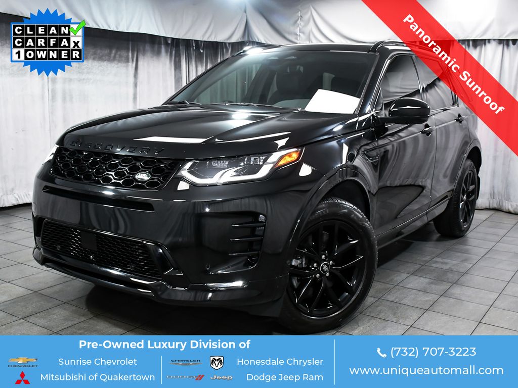 Santorini Black Metallic 2024 Land Rover Discovery Sport P250 Dynamic SE AWD SUV / Crossover All-Wheel Drive 9-Speed Automatic