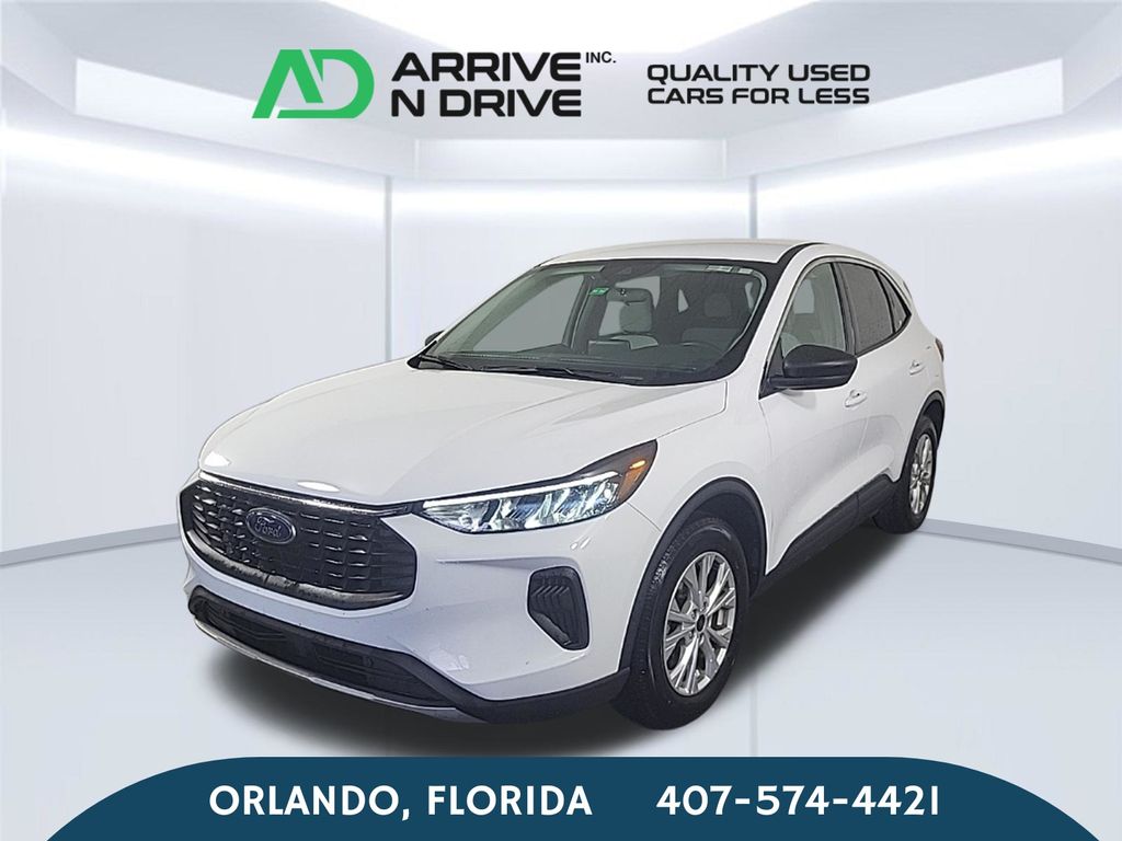 Oxford White 2024 Ford Escape SUV / Crossover Front-Wheel Drive 8-Speed Automatic